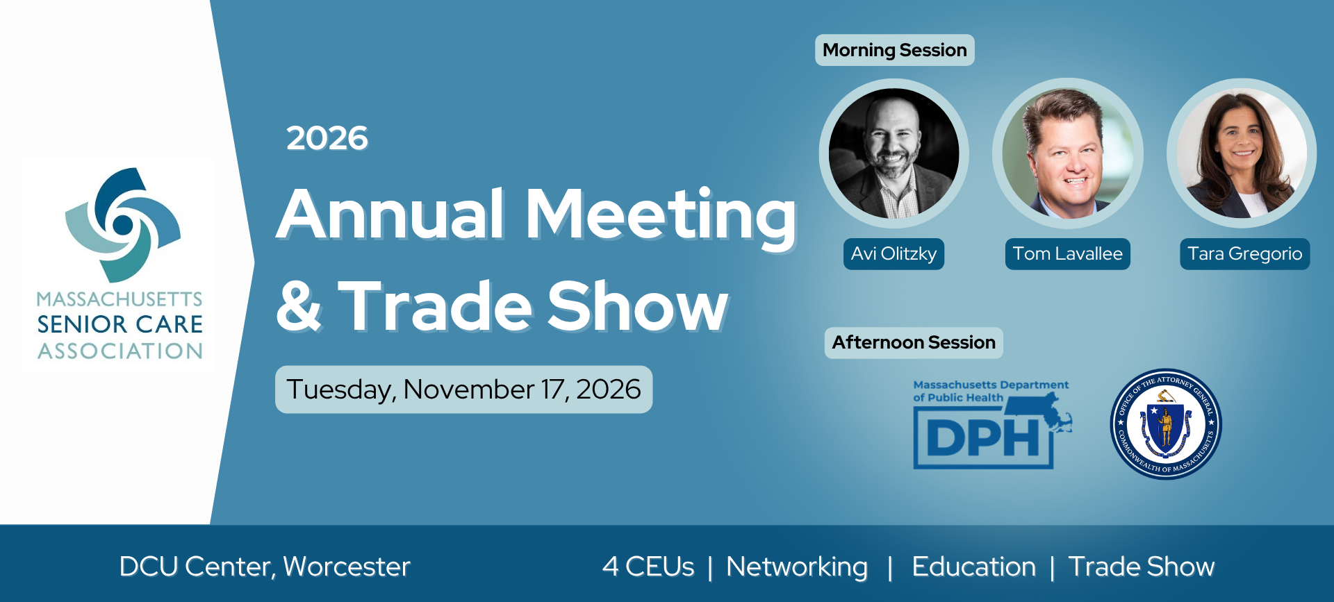 2026 Annual Meeting & Trade Show Banner - November 17, 2026