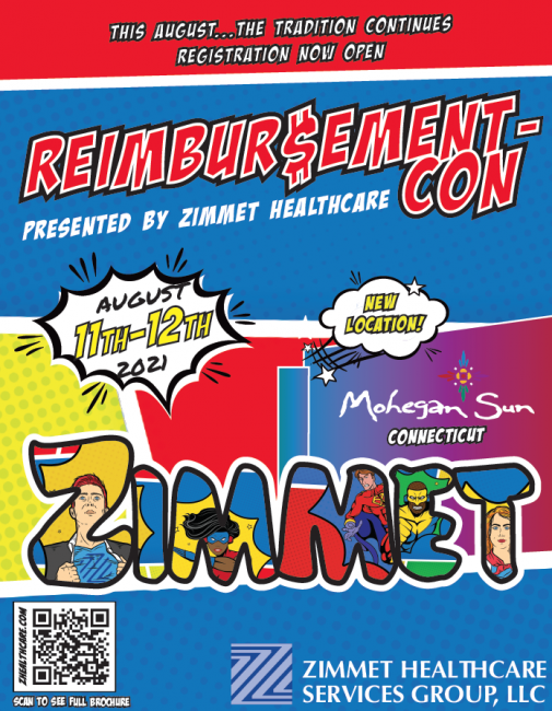 Zimmet Healthcare August ReimbursementCon Conference Mass Senior Care